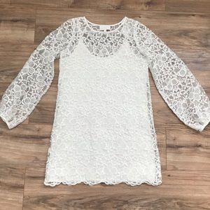 Alexis Eyelet Shift Dress